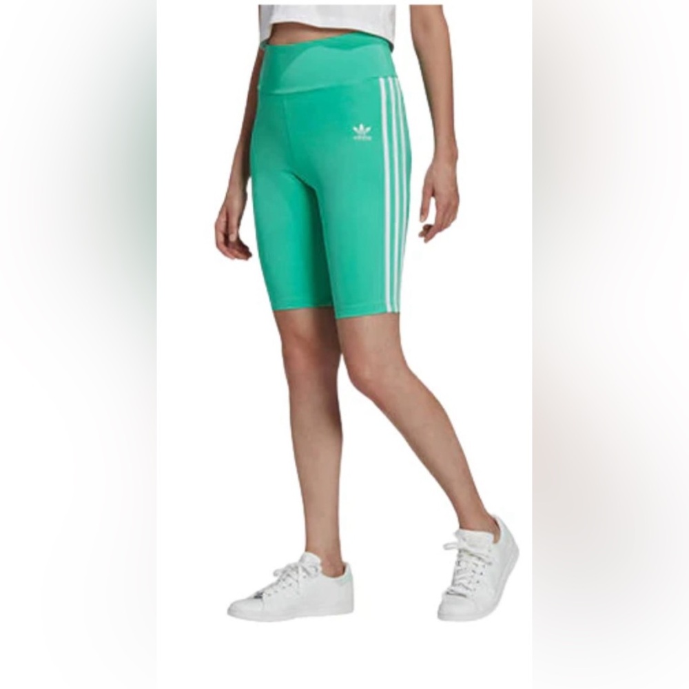 Adidas women high waisted short tights.